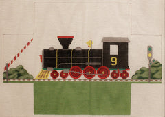 Susan Roberts 0362 Train Engine Brick Cover