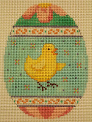 Susan Roberts 0451 Chick in Flower Sprinkles Egg