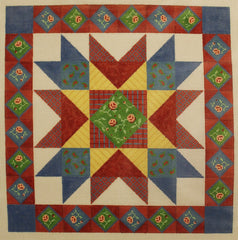 Susan Roberts 1612 Country French Star Quilt