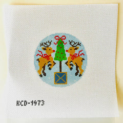 KCN Designers KCD1973 Rudolph with Topiary