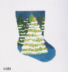 KCN Designers BS03 Winter Wonderland Ornament Sized Stocking