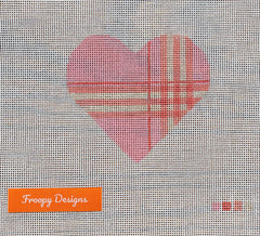 FROOPY TRUNK SHOW: FD61 Brit Plaid Heart