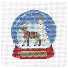 Susan Roberts 5140 Snow Globe — Reindeer