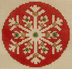 Susan Roberts 5385 Snowflake — Ruby Jeweled