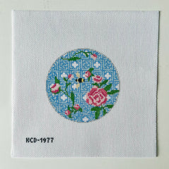 KCN Designers KCD1977 Peonies on Kristen Round