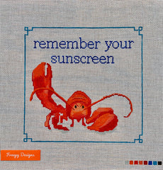 FROOPY TRUNK SHOW: FD73 Remember your Sunscreen