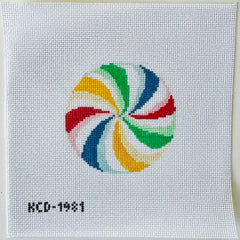 KCN Designers KCD1981 Rainbow Peppermint Round