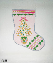 KCN Designers BS52 Rose Medallion Tree Bauble Stocking