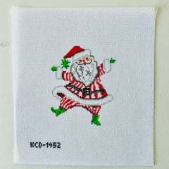 KCN Designers KCD1952 Retro Santa with Stripes