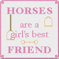 FROOPY TRUNK SHOW: FD173 Horses Girls Best Friend