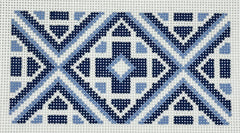 Love MHB Studio PTR103B-1 Blue Medallion Tile