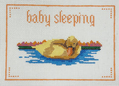 Anne Fisher Needlepoint  AF177 Baby Duck Sleeping