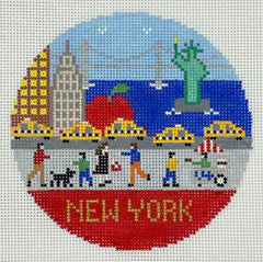 Doolittle Stitchery R374 New York Round