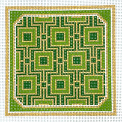 Saturnalia Stitching SAS-92 Emerald Green Coaster