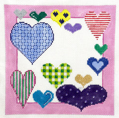 Patti Mann 11682 Hearts Tooth Fairy Pillow