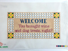 FROOPY TRUNK SHOW: FD44 Welcome wine dog treats