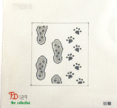 FROOPY TRUNK SHOW: FD129 Footprints in the Snow