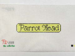 FROOPY TRUNK SHOW: FD288 Parrot Head bookmark