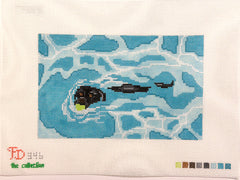 FROOPY TRUNK SHOW: FD346 Black Labrador Swim