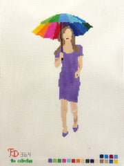 FROOPY TRUNK SHOW: FD364 Kate- Rainbow Umbrella