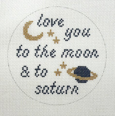 Olivia Grace Needlepoint OG-70 Love You to the Moon