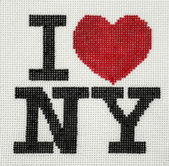 Judy Tasch Needlepoint JT143 I Love NY