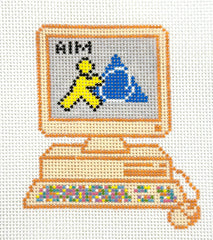 Olivia Grace Needlepoint OG-93B Computer Nostalgia: AIM