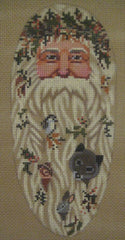 Susan Roberts TTOR121 Santa and Critters Ornament