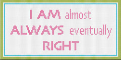 FROOPY TRUNK SHOW: FD149 Always Right