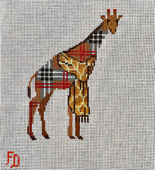 FROOPY TRUNK SHOW: FD137 Plaid Giraffe in Spotted