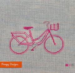 FROOPY TRUNK SHOW: FD164 Pink Lilly Beach Bike