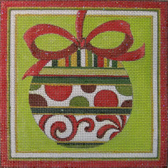 Raymond Crawford #HO111 Red/Green Ornament