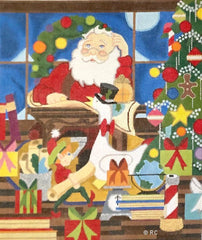 Raymond Crawford #HO2031 Santa's Trip Square