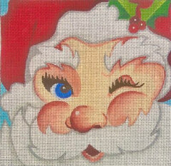 Raymond Crawford #HO2171 Santa Winking Pillow