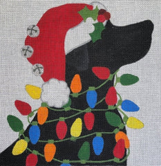 Raymond Crawford #HO2294 Black Lab Christmas