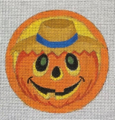 Raymond Crawford #HO2305 Smiling Pumpkin Rnd Ornament