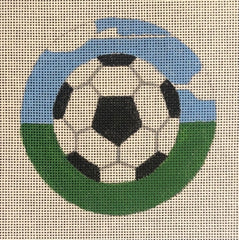 Raymond Crawford #HO2312 Soccer Round Ornament