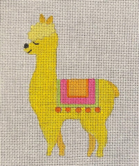 Raymond Crawford #HO3311 Yellow Llama Ornament