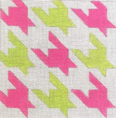 Raymond Crawford #HO3318 Pink/Green Houndstooth