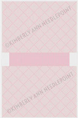 Kimberly Ann Needlepoint # SF06B Louis Squares Pink
