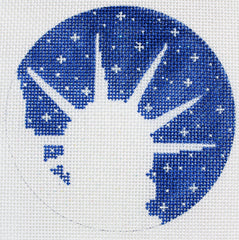 Yankee Stadium hand-painted needlepoint stitching canvas, Needlepoint  Canvases & Threads